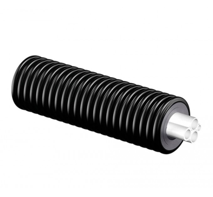 Утепленная труба для теплотрассы Usystems (Uponor) QUATTRO MIDI 2x25+25+20/140